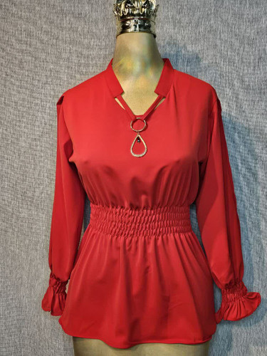 خرید شومیز کمرکش